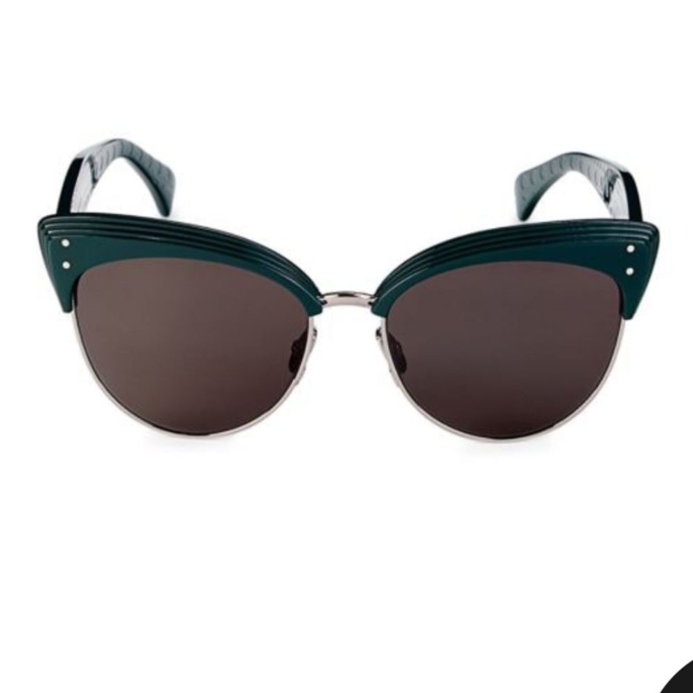 ALAÍA Brand New in Case
Clubmaster Cat Eye
Sunglasses
Color: green - Picture 5 of 9